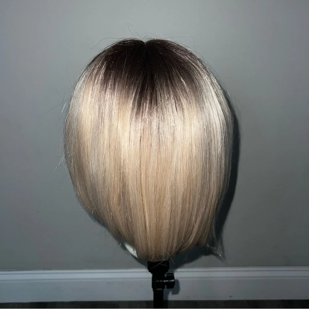 Stylish Lace Front Ombré Wig - Picture 3 of 14